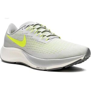 Nike‎ Air Zoom Pegasus 37 Gray Yellow Running Shoes Sneakers sz 1Y